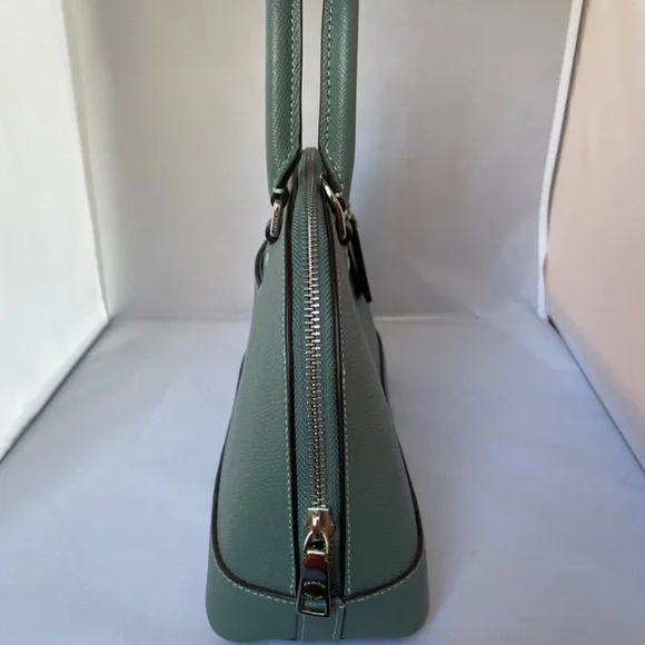 COACH MINI SIERRA SATCHEL IN LIGHT TEAL - Picture 7 of 15